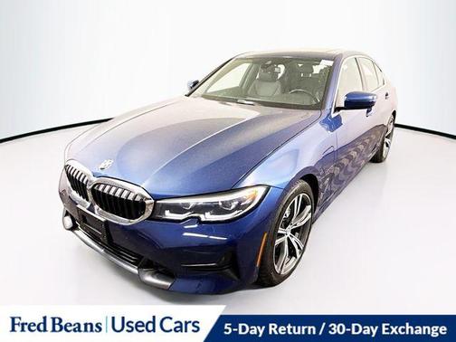Phytonic Blue Metallic 2021 BMW 330e xDrive