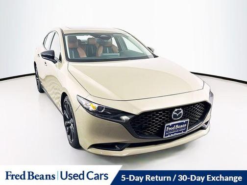 Zircon Sand Metallic 2024 Mazda Mazda3 2.5 Carbon Turbo