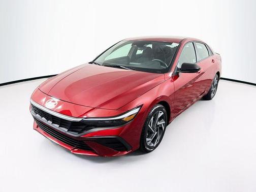 Red 2025 Hyundai ELANTRA SEL Sport