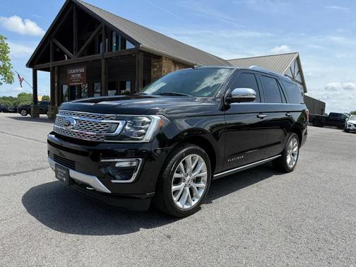 Agate Black Metallic 2019 Ford Expedition Platinum