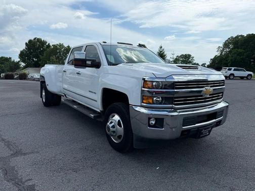 White 2019 Chevrolet Silverado 3500 LTZ