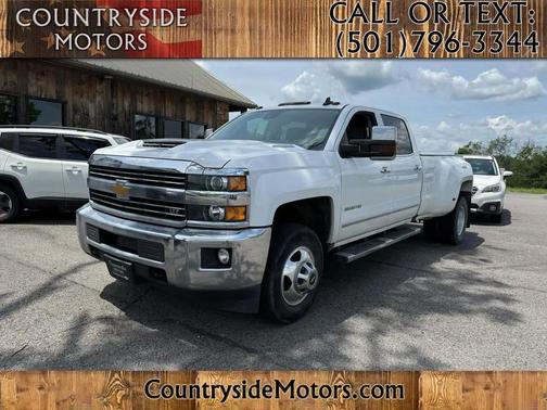 White 2019 Chevrolet Silverado 3500 LTZ