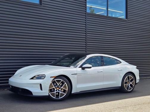 White 2025 Porsche Taycan