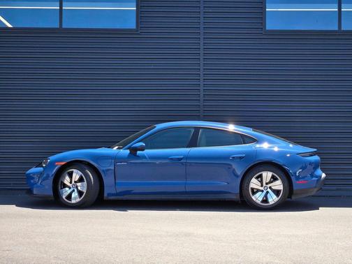 Blue 2023 Porsche Taycan Base