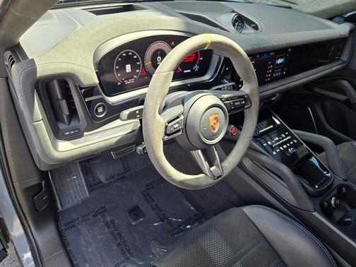 Arctic Grey 2024 Porsche Cayenne Turbo GT