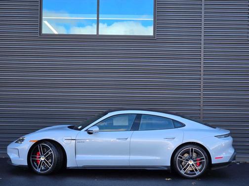Gray Metallic 2026 Porsche Taycan GTS