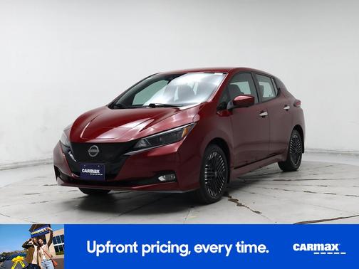 Red 2024 Nissan Leaf SV Plus