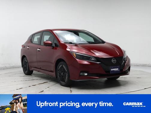 Red 2024 Nissan Leaf SV Plus