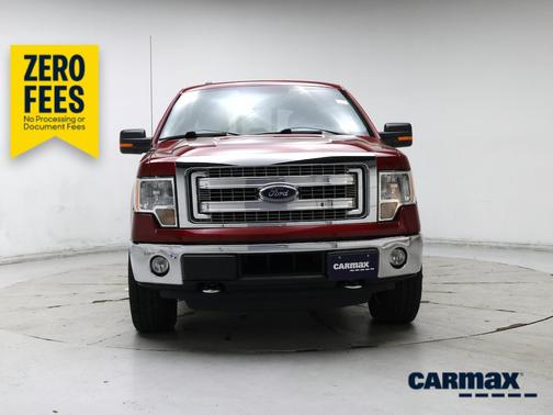 Red 2014 Ford F-150 XLT