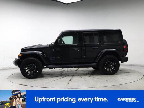Black 2025 Jeep Wrangler 4xe Sahara