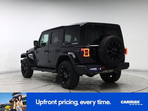 Black 2025 Jeep Wrangler 4xe Sahara