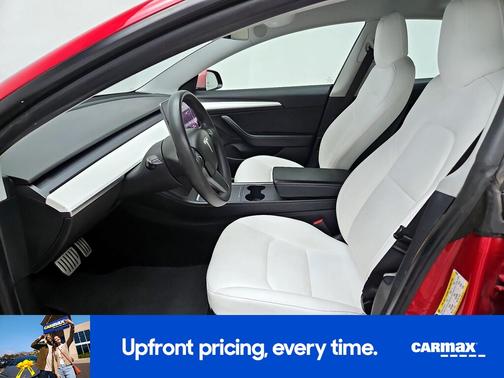 Red 2021 Tesla Model 3 Performance