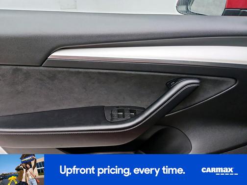 Red 2021 Tesla Model 3 Performance