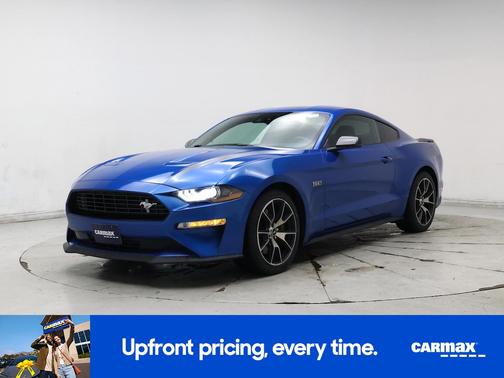 Blue 2020 Ford Mustang Ecoboost Premium