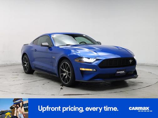 Blue 2020 Ford Mustang Ecoboost Premium