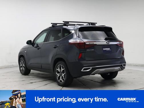 Gray 2021 Kia Seltos EX