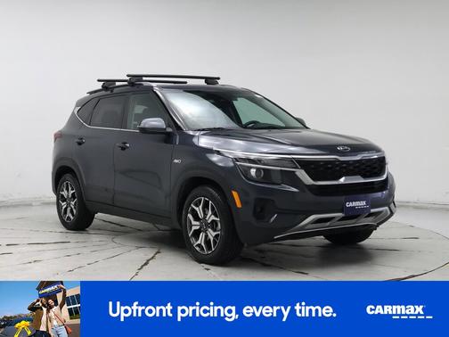 Gray 2021 Kia Seltos EX