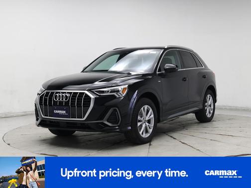 Black 2024 Audi Q3 S-Line Premium Plus