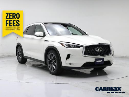 White 2020 INFINITI QX50 Autograph
