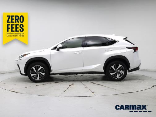 White 2021 Lexus NX 300h