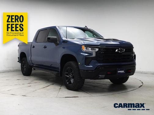 Blue 2024 Chevrolet Silverado 1500 LT Trail Boss