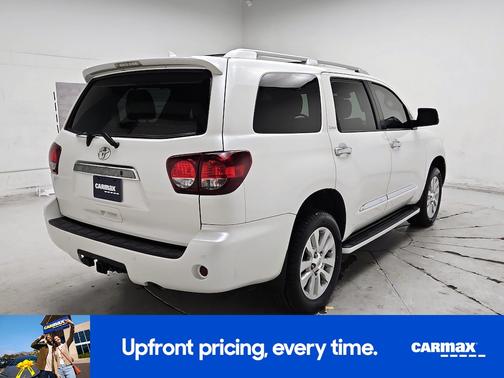 White 2019 Toyota Sequoia Platinum