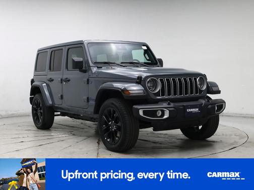 Gray 2025 Jeep Wrangler 4xe Sahara