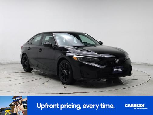 Black 2025 Honda Civic Sport