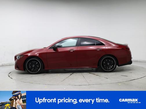 Red 2021 Mercedes-Benz AMG CLA 45
