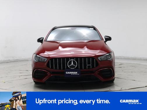 Red 2021 Mercedes-Benz AMG CLA 45