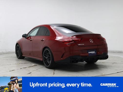 Red 2021 Mercedes-Benz AMG CLA 45