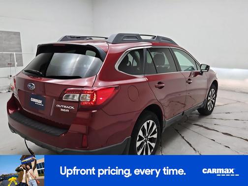 Red 2015 Subaru Outback Limited