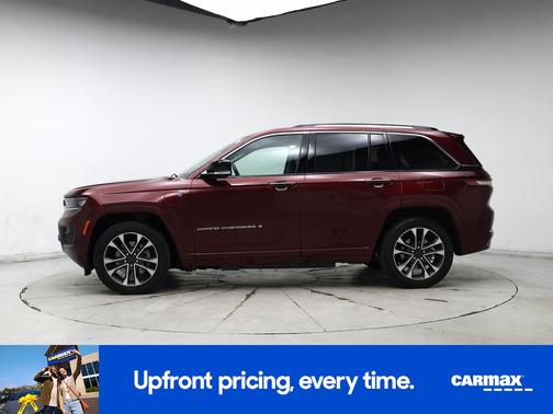 Red 2022 Jeep Grand Cherokee 4xe Overland