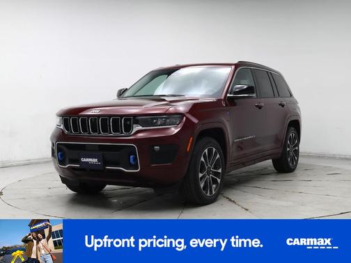 Red 2022 Jeep Grand Cherokee 4xe Overland