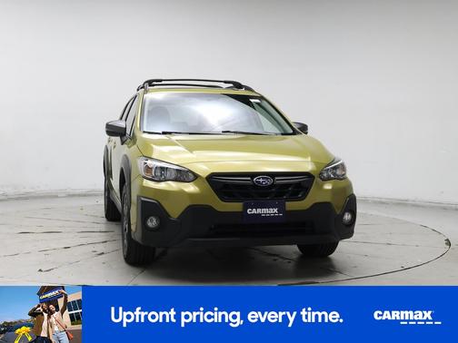 Yellow 2021 Subaru Crosstrek Sport