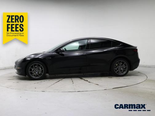 Black 2022 Tesla Model 3 Long Range
