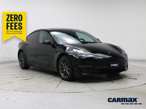 Black 2022 Tesla Model 3 Long Range