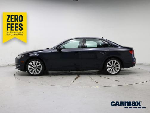 Blue 2017 Audi A4 Ultra Premium