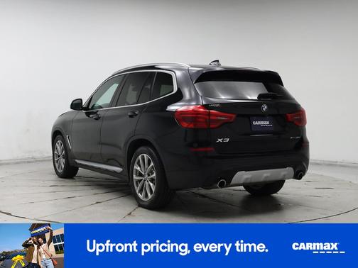 Black 2019 BMW X3 XDrive30i