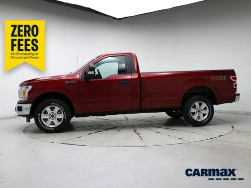 Red 2019 Ford F-150 XLT