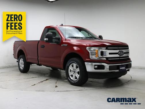 Red 2019 Ford F-150 XLT