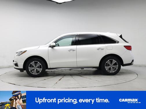 White 2019 Acura MDX