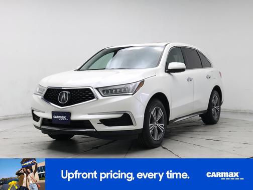 White 2019 Acura MDX