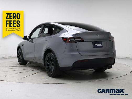 Silver 2025 Tesla Model Y Long Range