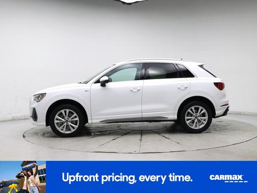 White 2024 Audi Q3 S-Line Premium