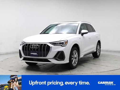 White 2024 Audi Q3 S-Line Premium