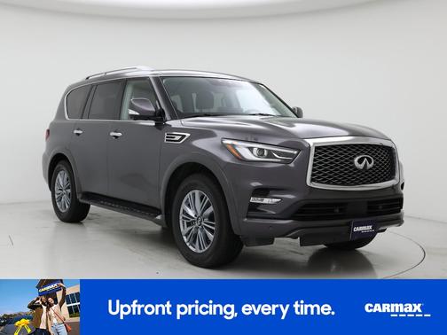 Gray 2024 INFINITI QX80 Luxe