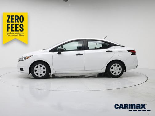 White 2020 Nissan Versa S