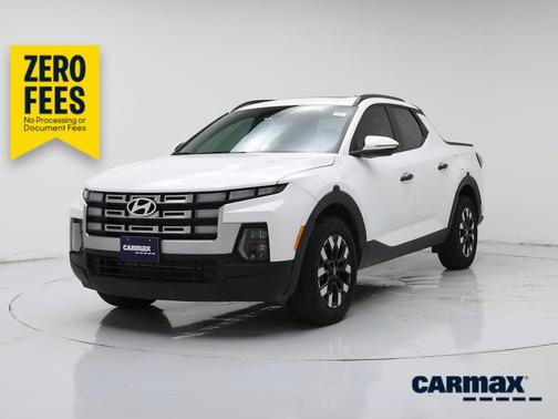 White 2025 Hyundai SANTA CRUZ SEL Activity