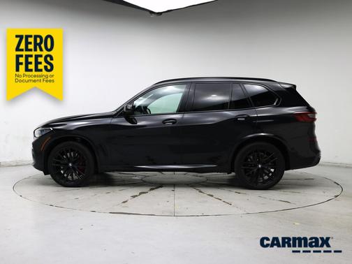 Black 2021 BMW X5 M50i